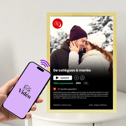 Personnalise ton cadre Netflix connecté NFC