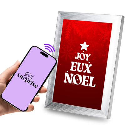 Cadre connecté NFC prêt à offrir