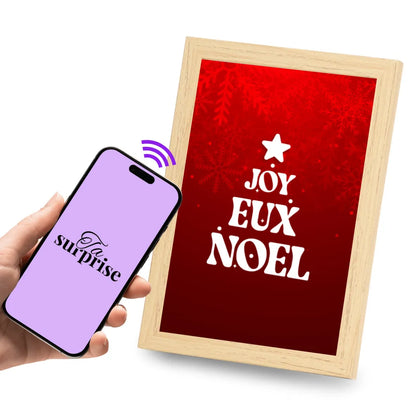 Cadre connecté NFC prêt à offrir