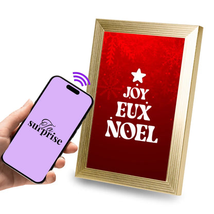 Cadre connecté NFC prêt à offrir