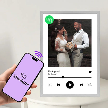Personnalise ton cadre Spotify connecté NFC