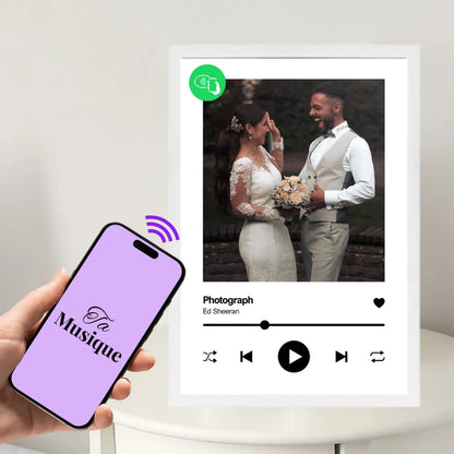 Personnalise ton cadre Spotify connecté NFC