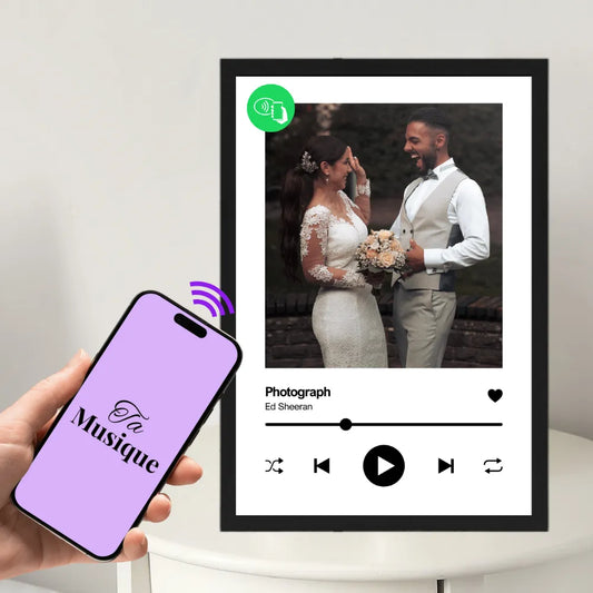 Personnalise ton cadre Spotify connecté NFC