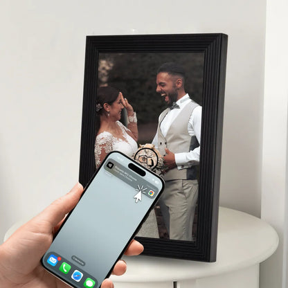 Cadre connecté personnalisé NFC