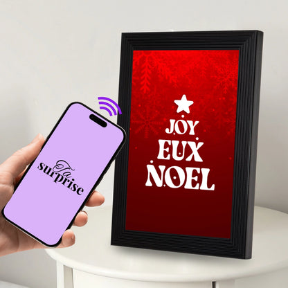 Cadre connecté NFC prêt à offrir