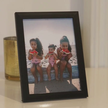 Cadre connecté personnalisé NFC